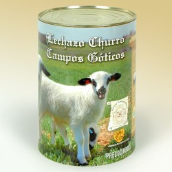 Lechazo Churro de I.G.P. Campos Góticos en lata de conserva